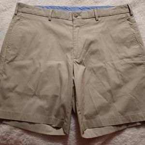 Peter Millar Khaki Dress Shorts 35 Golf
